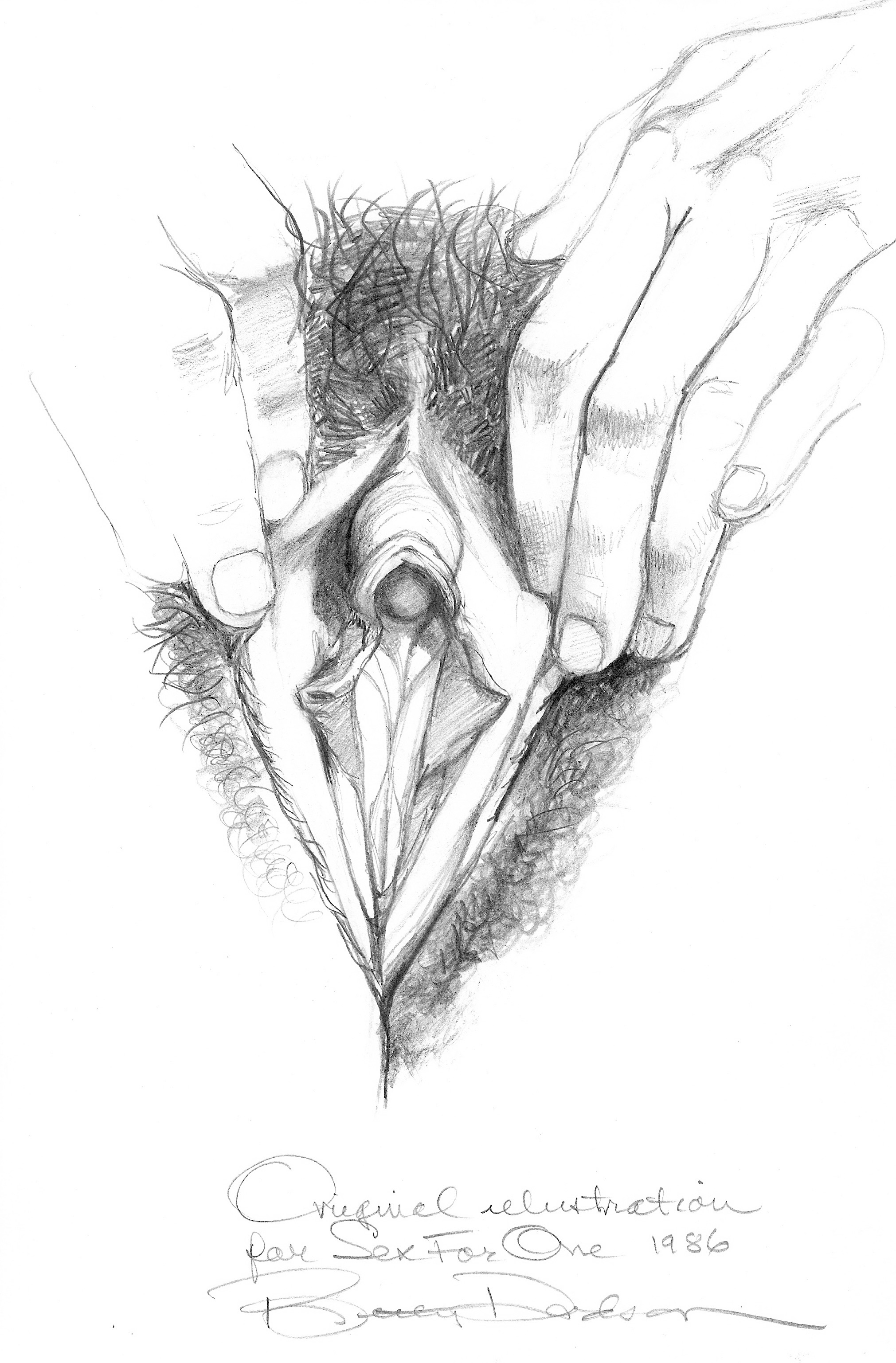 Clit clitoris draw female labia lineart naked nude pussy sex sketch tutoria...